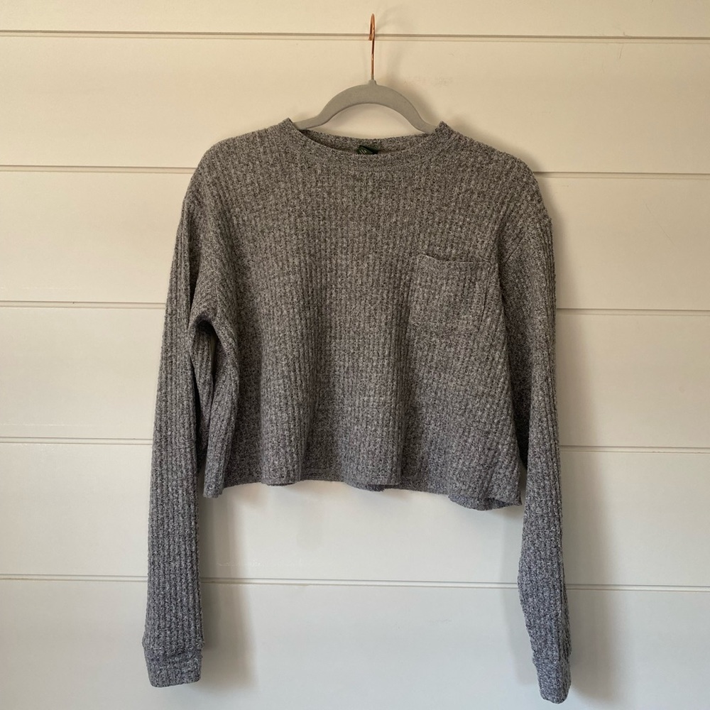 Wild Fable XS Grey Long Sleeve Shirt